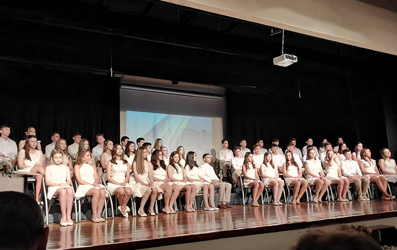 Graduación del 9no. grado.